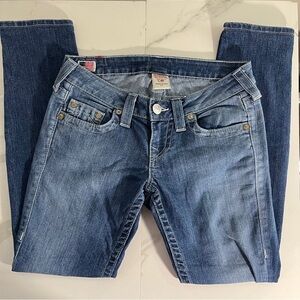 True Religion Women’s Skinny Low Rise Jeans